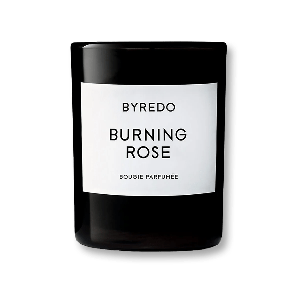 Perfume Byredo Candle Burning Rose Byredo Fragranced Candle