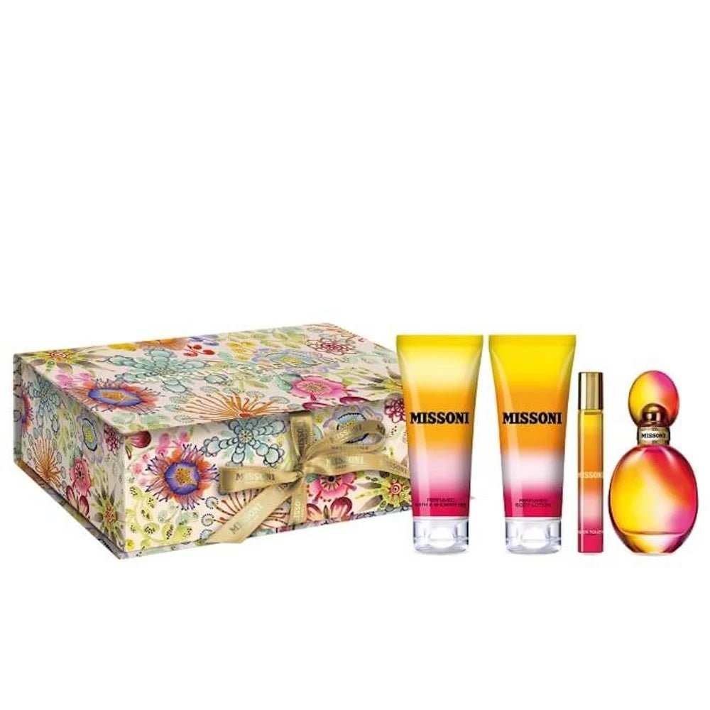 Missoni EDT Set: Body Lotion, Travel Spray, Deodorant for Women | My Perfume Shop