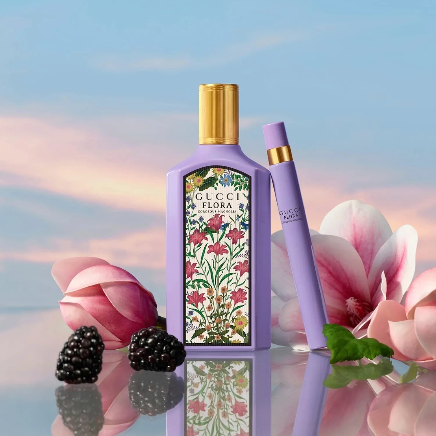 Gucci Flora Gorgeous Magnolia EDP Set for Women | My Perfume Shop