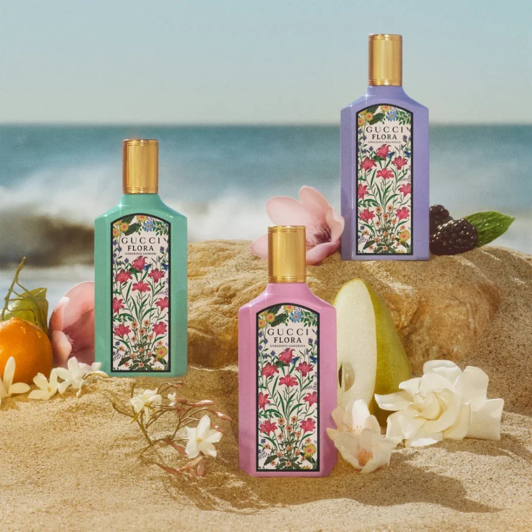 Gucci Flora Gorgeous Magnolia EDP Set for Women | My Perfume Shop