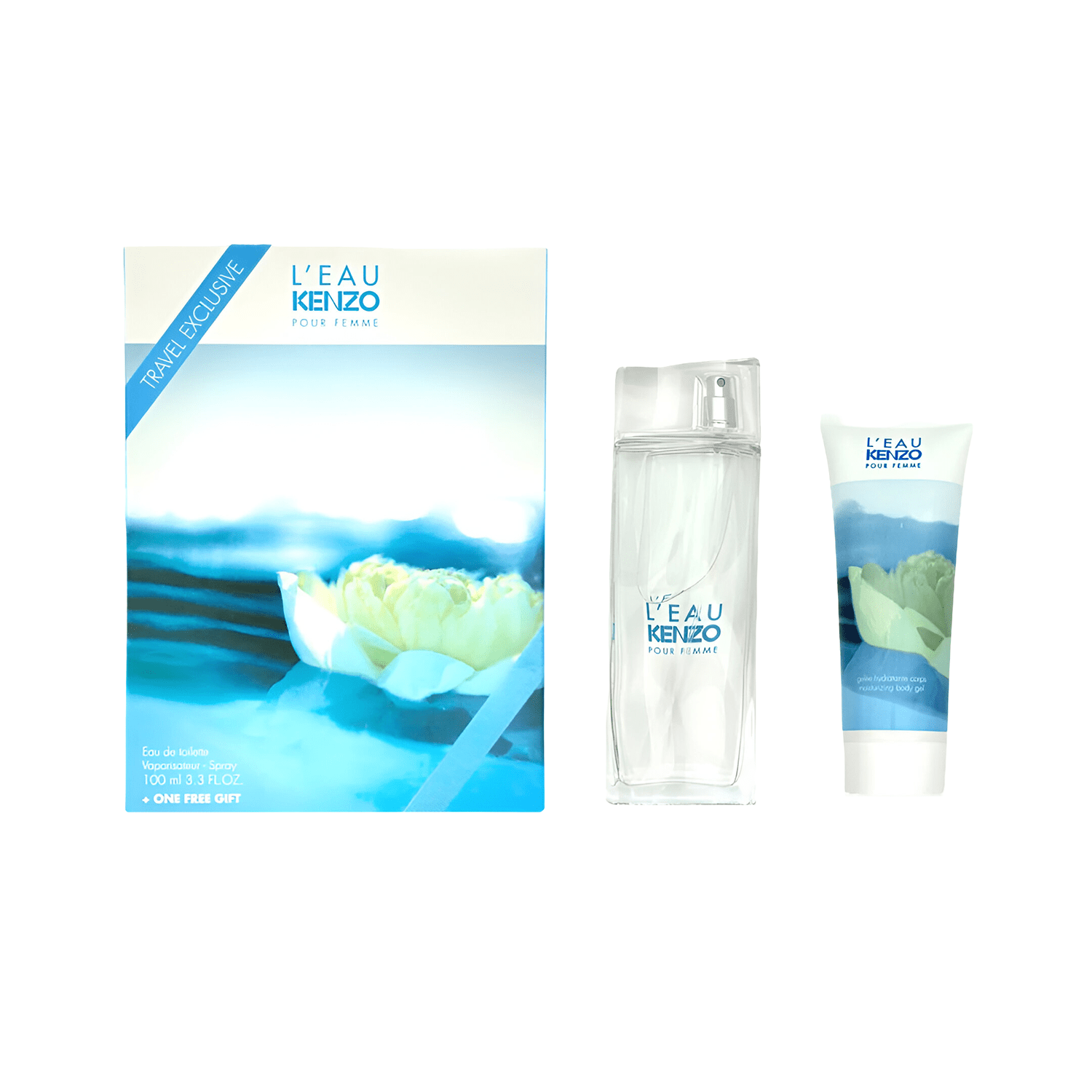 Kenzo L'Eau Kenzo Pour Femme EDT Moisturizing Body Gel Set for Women | My Perfume Shop