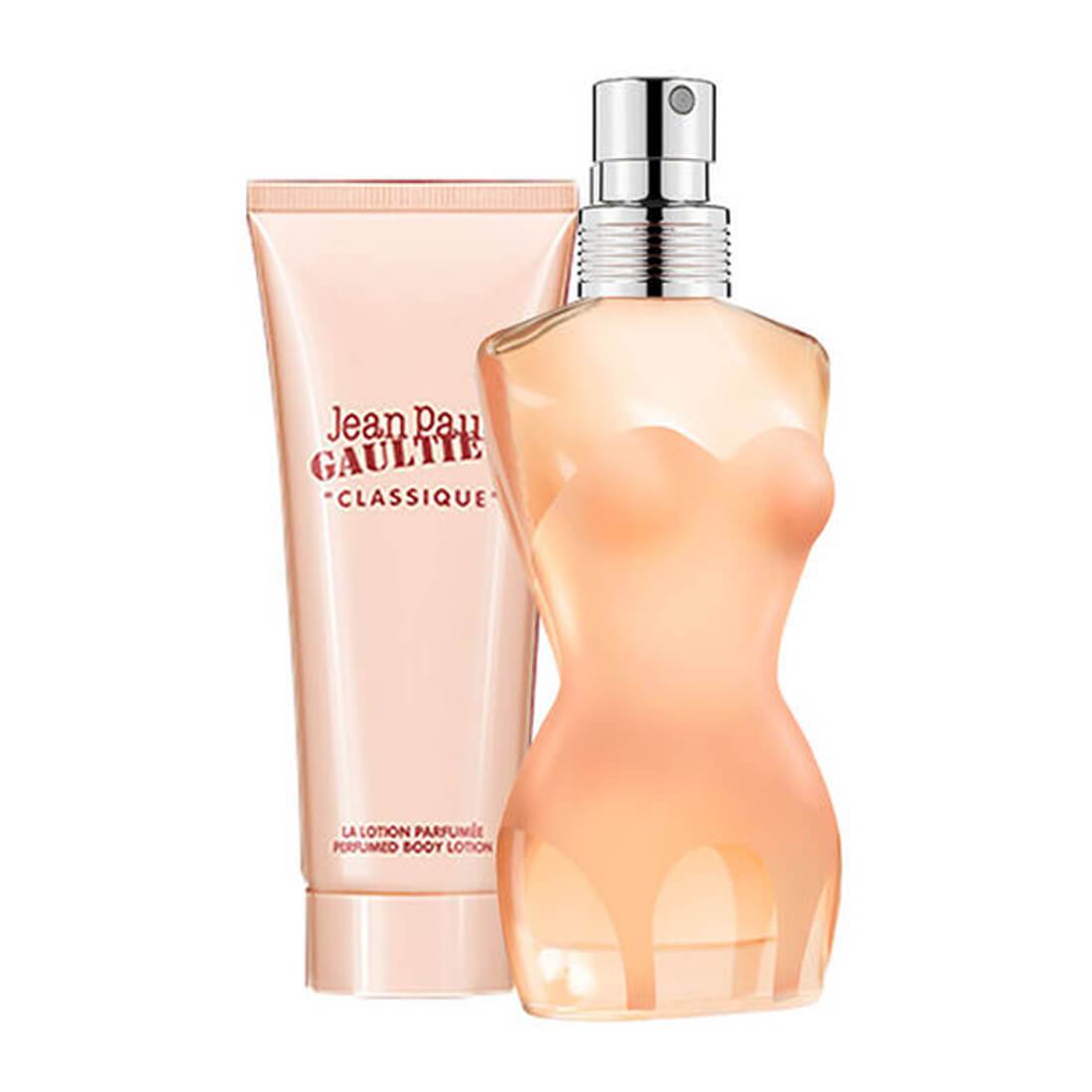 Jean Paul Gaultier Classique EDT Travel & Body Lotion Set | My Perfume Shop